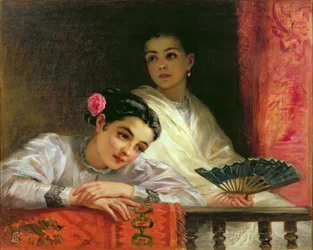 The Balcony, 1875